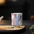 Coupe Maître Dragon en argent doré – Rouge rouge | Zhuren Bei