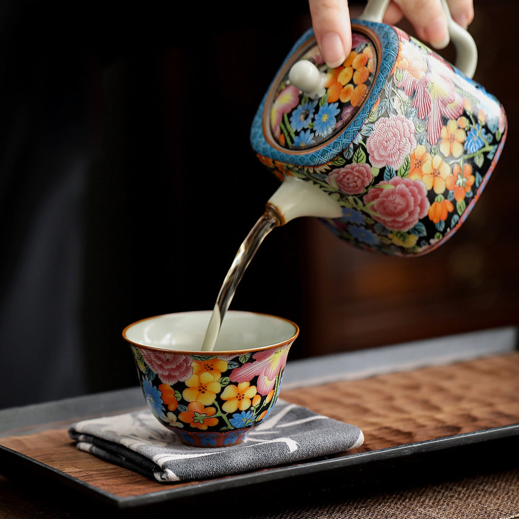 Ru Kiln Enamel Teacup| 55ml