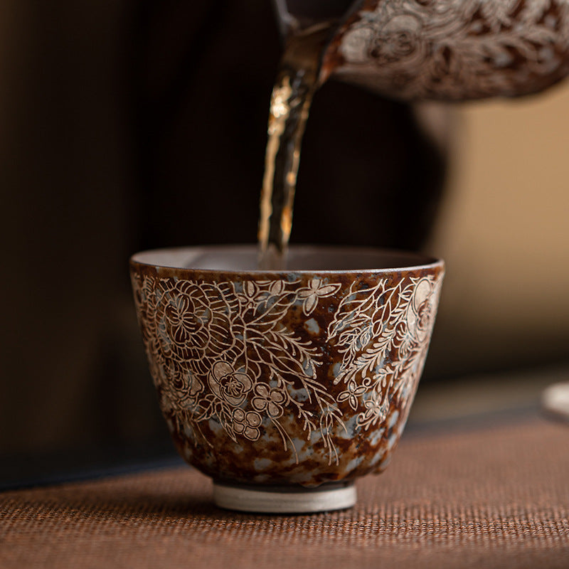 Master Cup | Silver-Gilded Wabi-Sabi Vintage