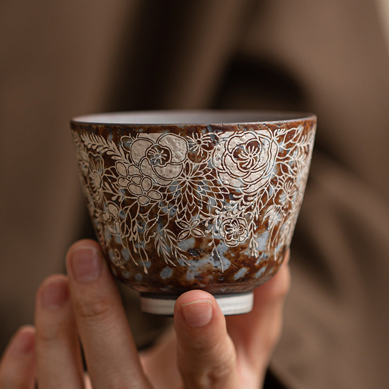 Master Cup | Silver-Gilded Wabi-Sabi Vintage