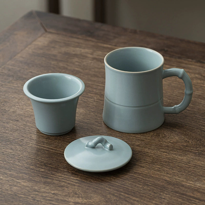 Personal Cup/ Master Cup | Sky Blue Ru Kiln